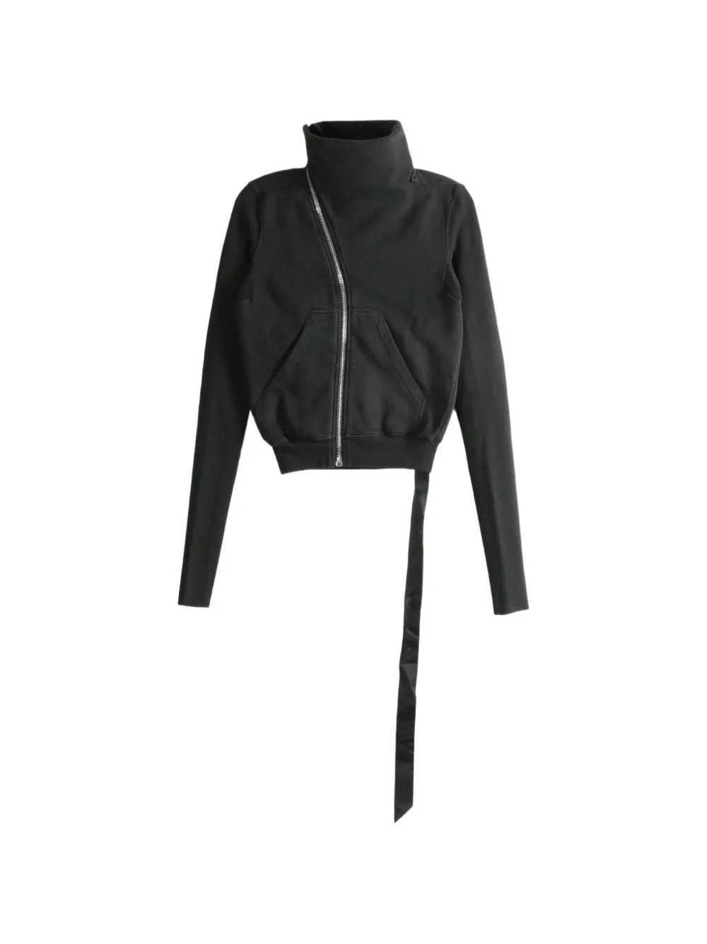 RICK OWENS DRKSHDW Mountain Sweat Asymmetric Zip Sweatshirt