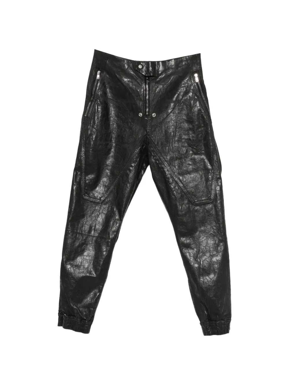 RICK OWENS DRKSHDW Pantaloni Da Moto Con Cerniera