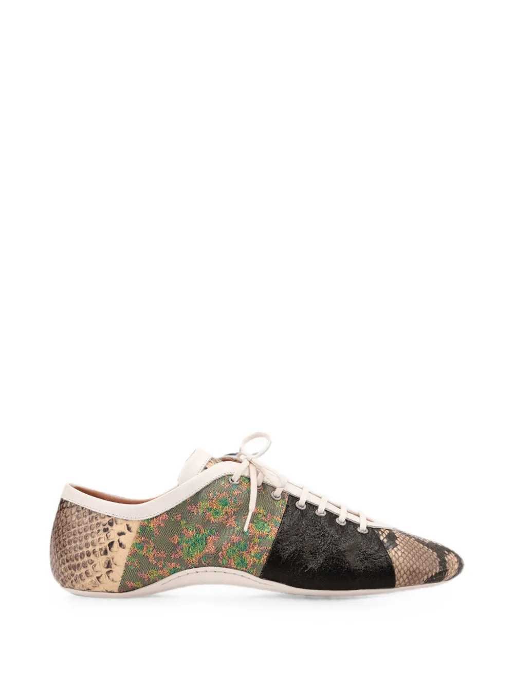 DRIES VAN NOTEN Scarpe Da Ginnastica Ballerina Patchwork