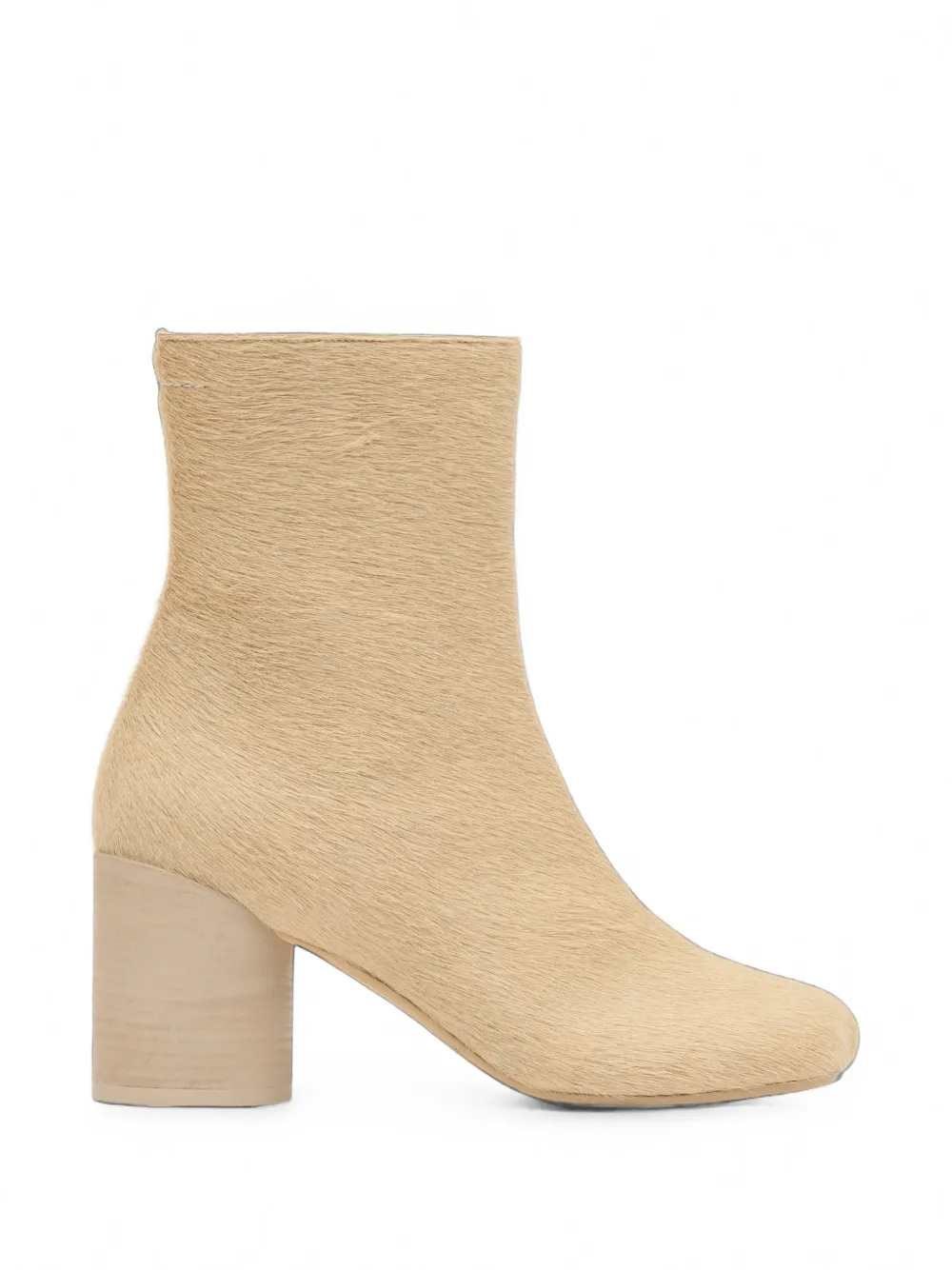 MM6 MAISON MARGIELA Stivali Anatomici Con Chiusura A Zip