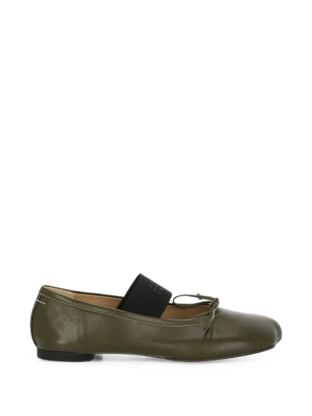 MM6 MAISON MARGIELA Anatomic Ballet Flats With Numeric Logo