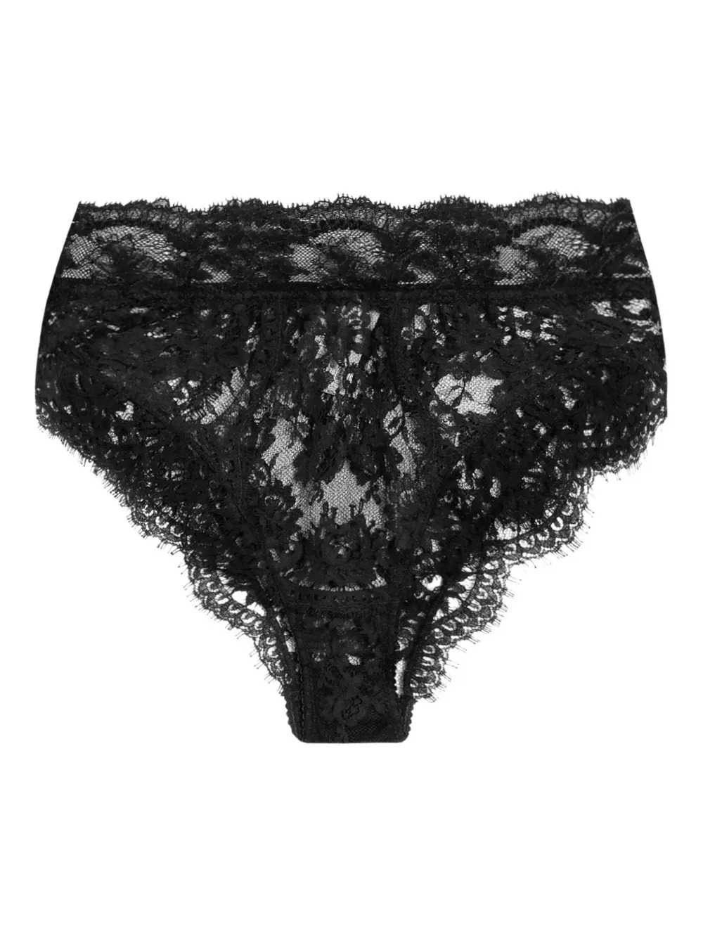 Dolce & Gabbana Lace Briefs In Black
