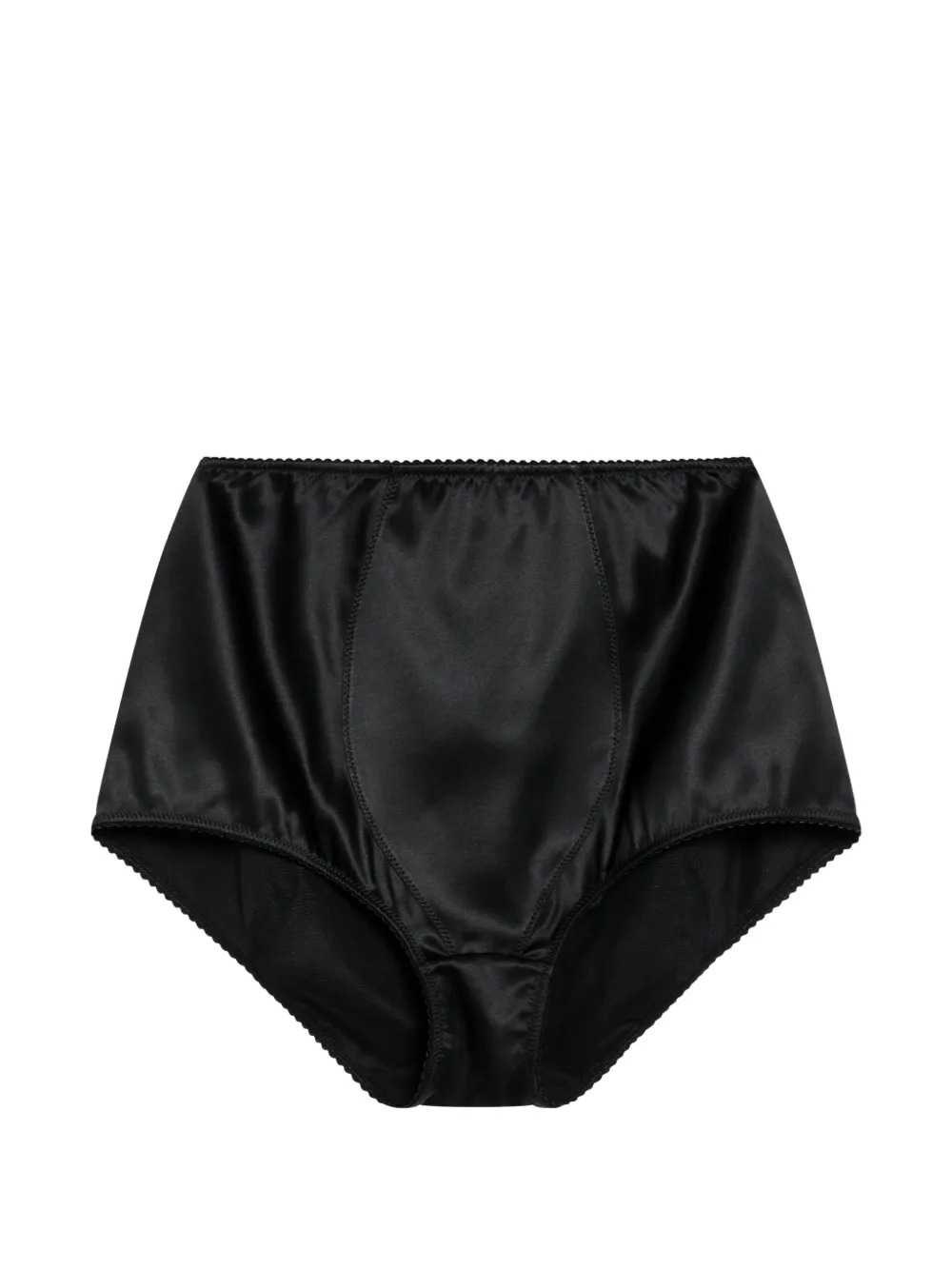 Dolce & Gabbana High-waisted Briefs In Black
