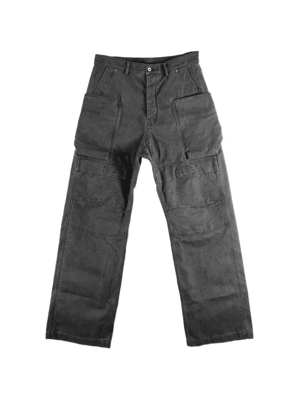 RICK OWENS DRKSHDW Trousers - Stefan Cargo Gravel