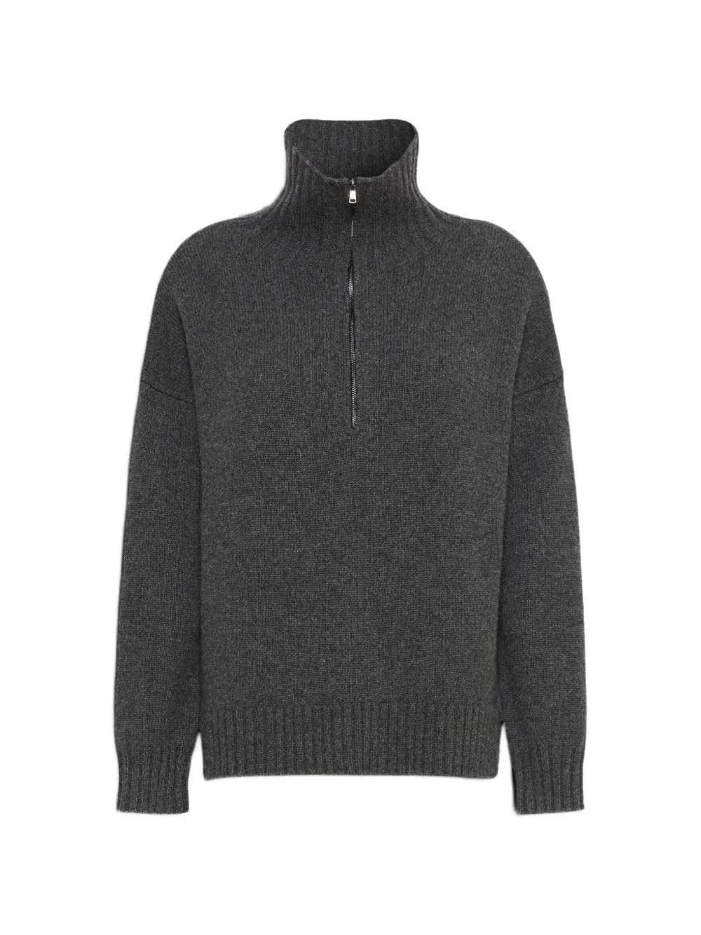 MAX MARA Maglione In Cashmere Con Cerniera A Un Quarto