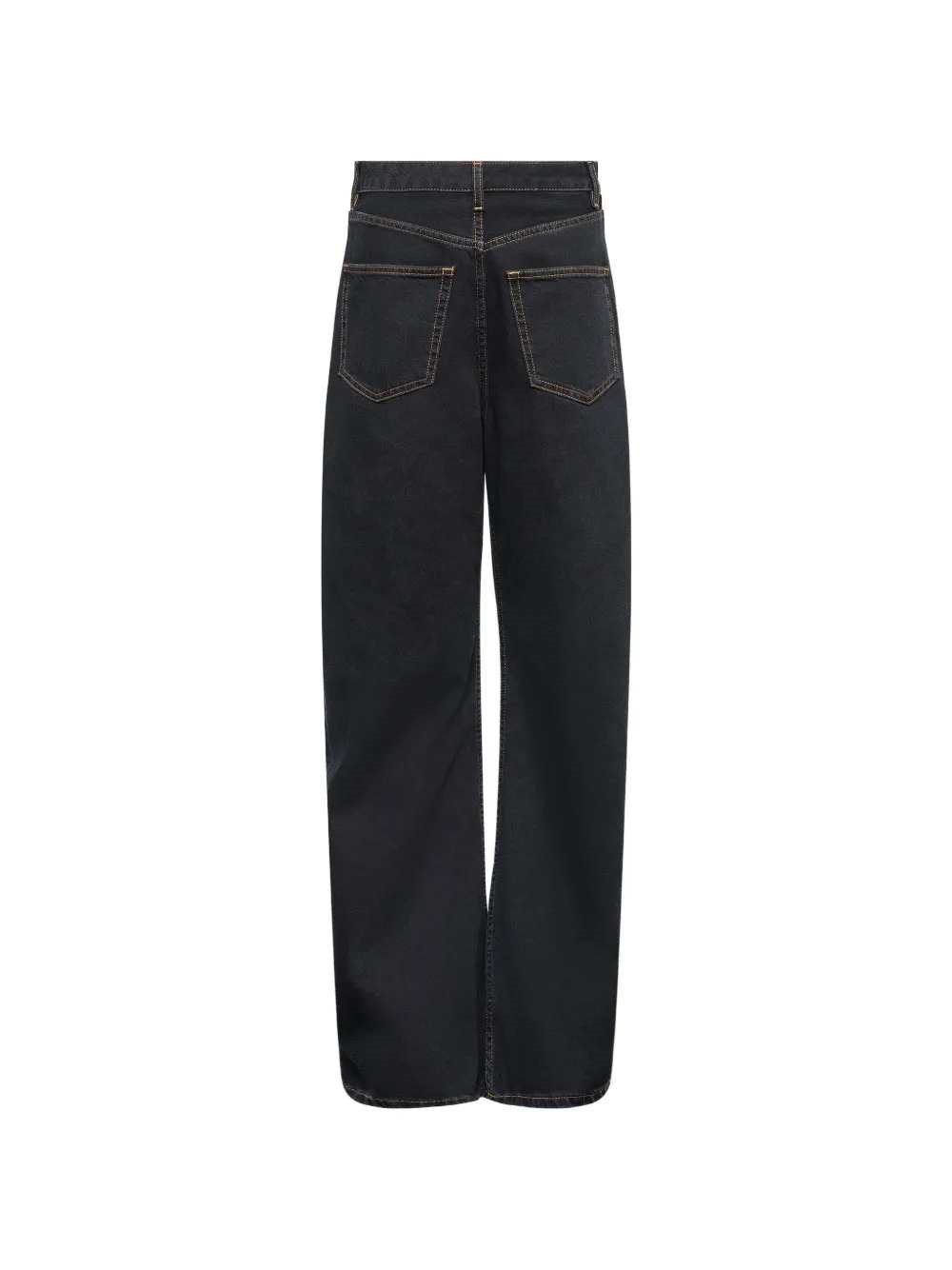 MM6 MAISON MARGIELA Jeans A Gamba Larga Indossati Al Contrario