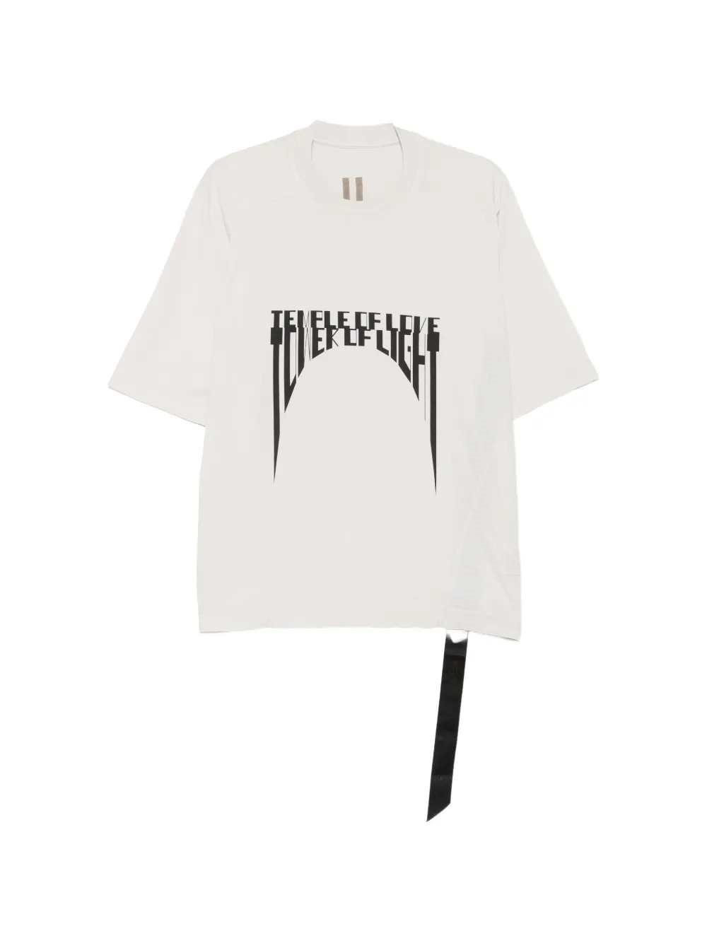 RICK OWENS DRKSHDW T-Shirt Con Stampa Grafica