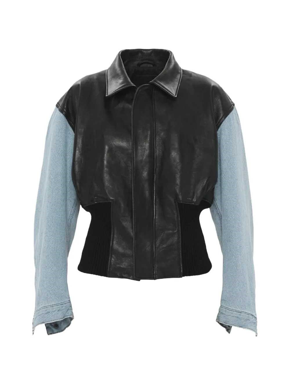 HAIKURE Vivienne Leather Jacket With Inserts