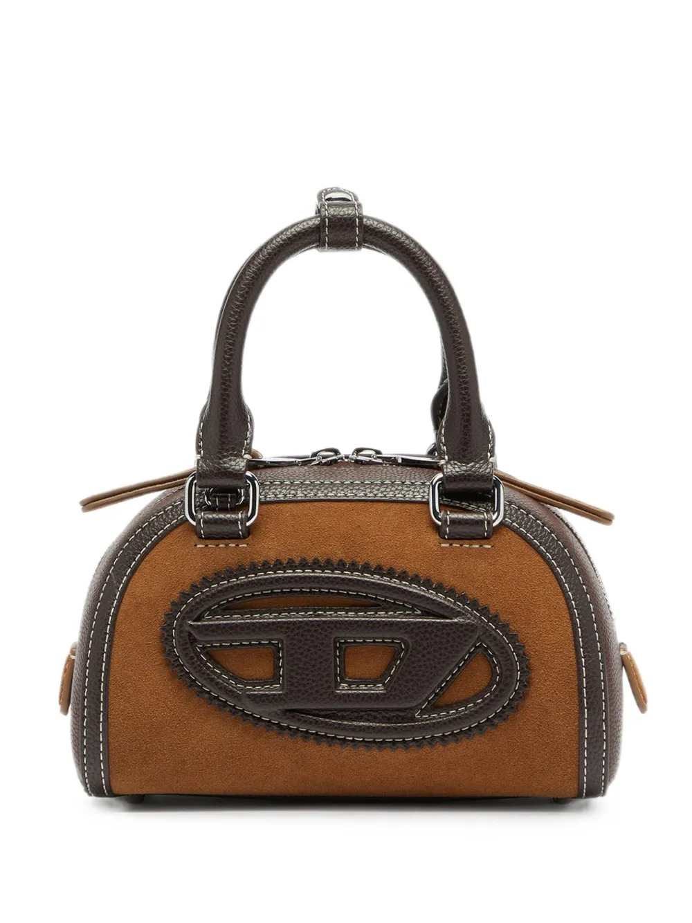 DIESEL 1Dr Dome - Borsa Bowling Piccola In Pelle Scamosciata E Pu