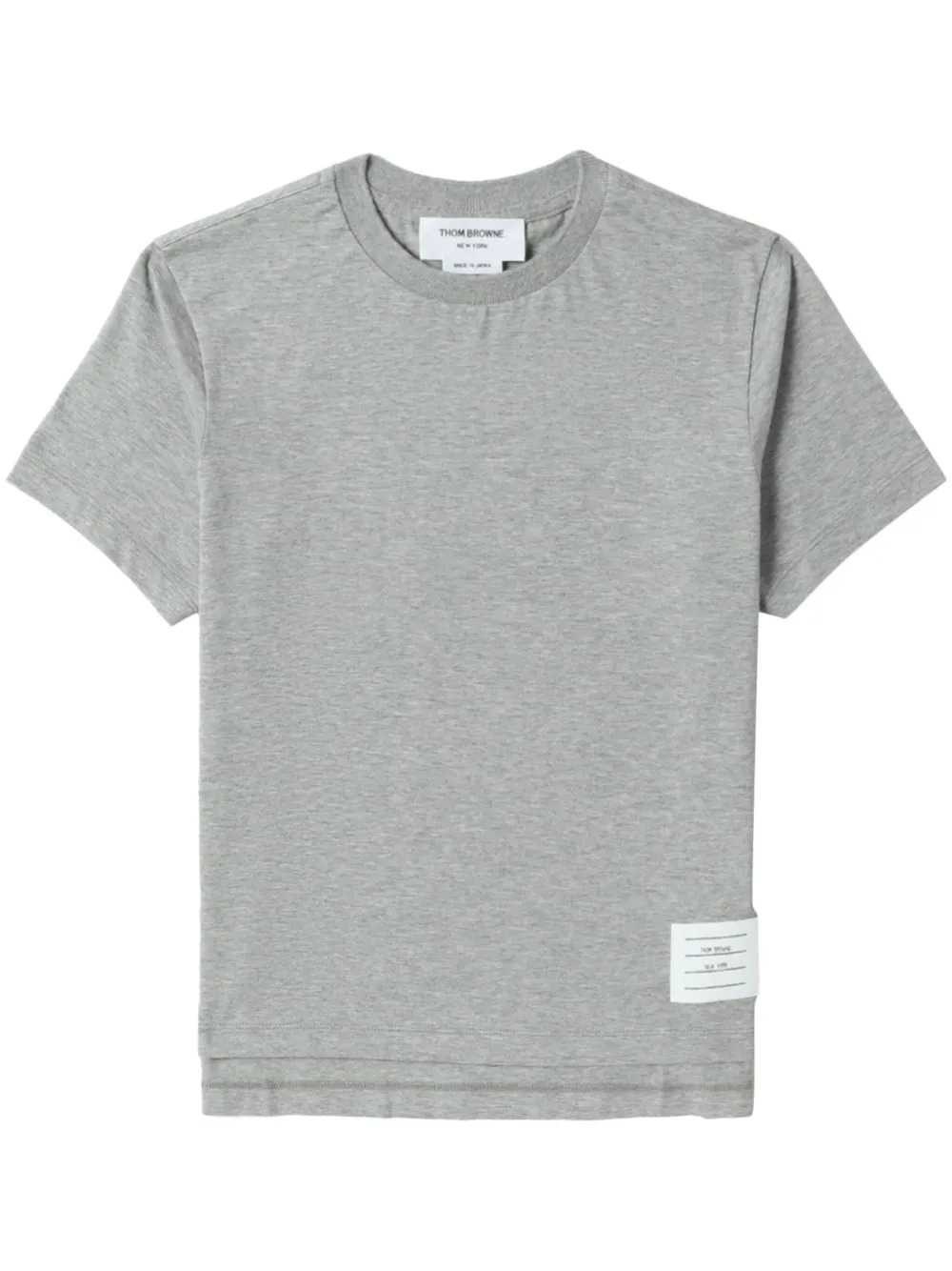 Thom Browne Relaxed-fit T-shirt In Grey