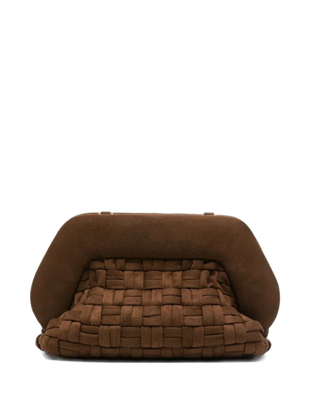 Themoire' Bios Clutch In Brown