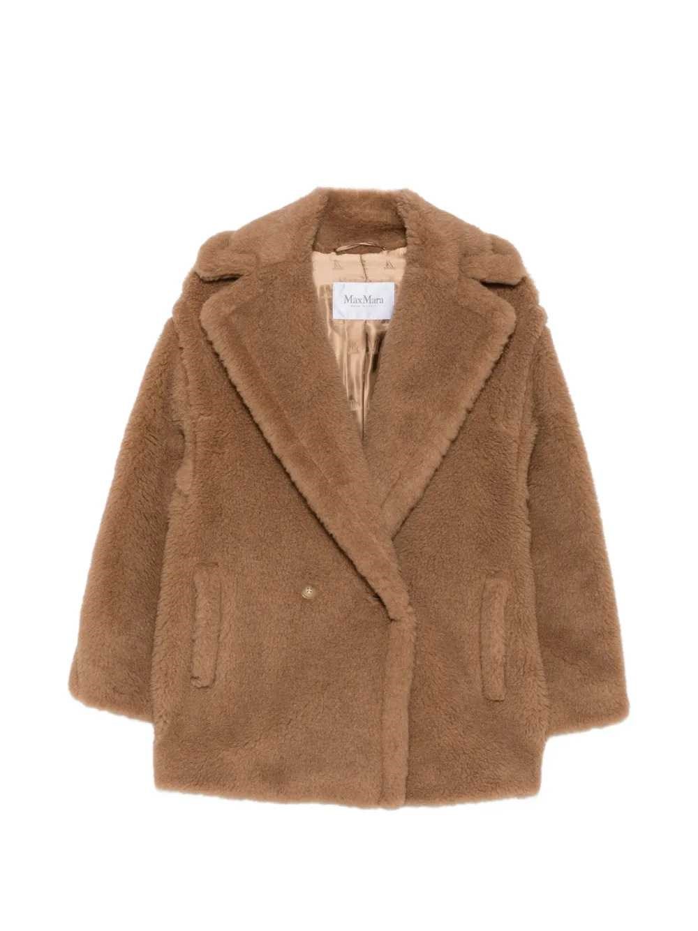 MAX MARA Dramma Teddy Double-Breasted Coat