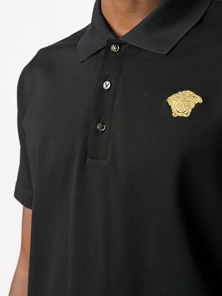 versace Medusa polo shirt available on 